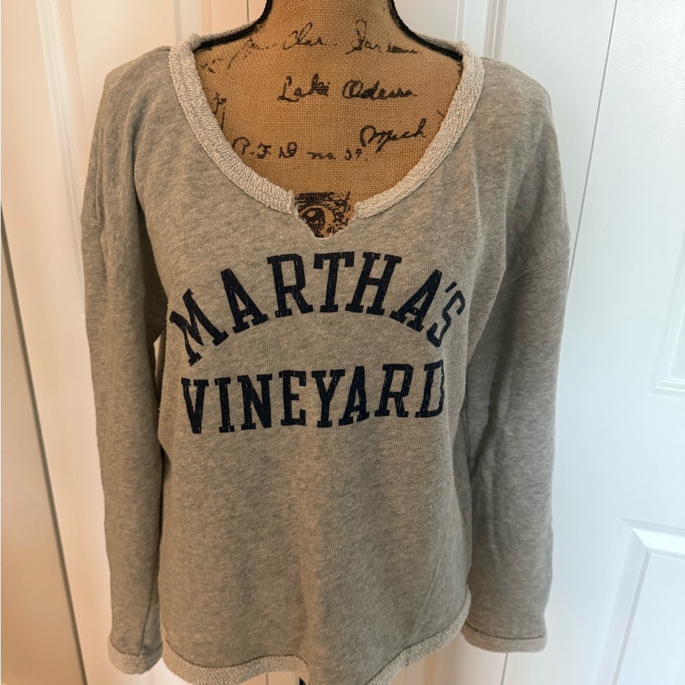Champion Gray Martha's Vineyard Women's lightweight sweatshirt